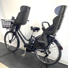 1年保証　送料無料　ブリヂストン　ハイディ2 26インチ　子供乗せ　紺　電動アシスト自転車 g508の画像