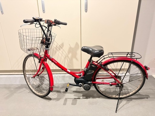 パナソニック ビビEX26 2025 電動自転車 16Ah 26インチ [BE-FE633 5／16午前中迄！まだまだ乗れる！パナソニック電動自転車26インチビビ