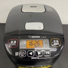 【ご来店限定】＊ 象印　3合炊き炊飯器　2022年製＊0508-3の画像