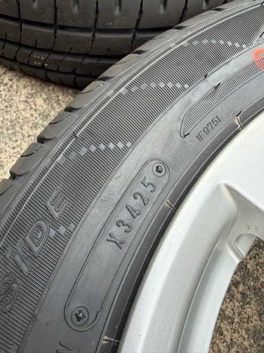 155/65R14 ダンロップ　EC204 ダイハツ純正ホイール