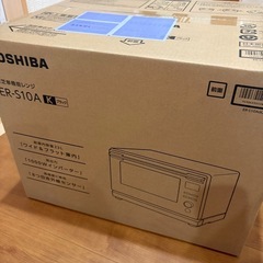 TOSHIBA 電子レンジ　 ER-S10A ブラックの画像