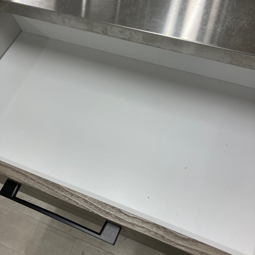 キッチンカウンター　グレー【トレファク堺福田店】