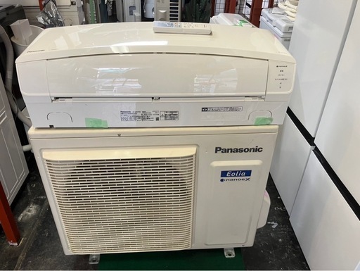 大阪府限定　パナソニックCS-560DEX2J 2020年　単相200V 取付込 中古】Panasonic エアコン200V CS-560DEX2J 2020年製 (オアシス