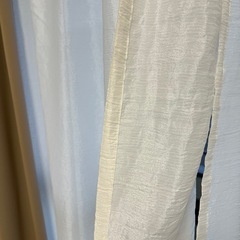 【お渡し先決定】 1級遮光カーテン＋UVカットレースカーテンセットの画像