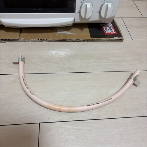 値下げ中リンナイ　2口タイプのテーブルコンロ　ガスホース付き