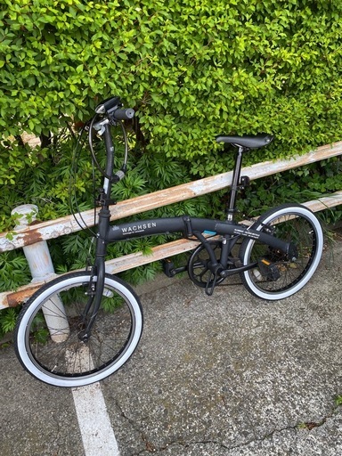 【軽量アルミ】WACHSEN 20インチ 折りたたみ自転車アングリフ タイヤ新品