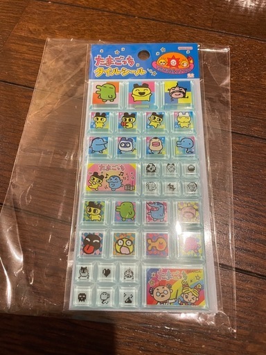 タイルシールたまごっち (なんちん) 土浦のラッピング用品《シール》の