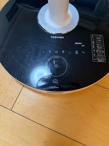 TOSHIBA 東芝 DC扇風機 F-DLR300X タッチパネル リビングファン 動作品