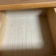 【無料】木製 収納タンス 6段　ナチュラル の画像