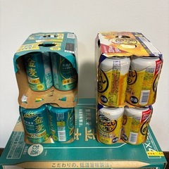 のどごし生350ml  3ケース➕12本＆金麦糖質オフ75%1ケース➕10本の画像