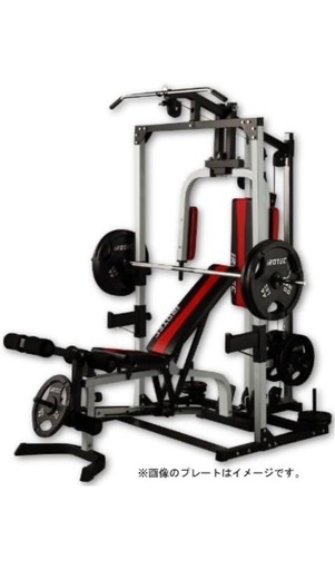 その他 IROTEC Multi-Builder Station 140 [Barbell Shaft 70.9 inches (180 cm) Wide Grip] Muscle Training Power Rack