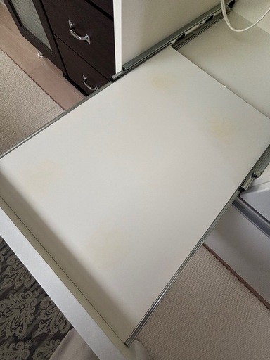 【美品】パモウナ キッチンボード 食器棚 幅105cm ホワイト