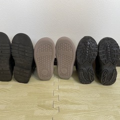 子供用ブーツ3足セットの画像