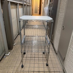 レンジボード　スチールラック　の画像