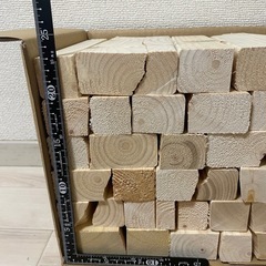 薪　木材詰め合わせ　80サイズ　21センチ　① キャンプ　焚き火　BBQの画像
