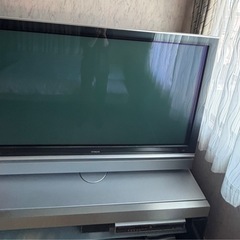 プラズマテレビ55インチ　テレビ台セット の画像