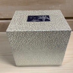 純銀製 松盆栽 ガラスケース入り 置物 縁起物 盆栽 光則作の画像