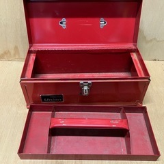 【ヴィンテージ 】REMLINE Union ツールボックス 工具箱 レッド ヴィンテージの画像