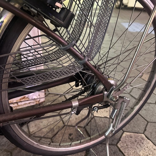 電動自転車、バッテリー16ah全点灯と充電器