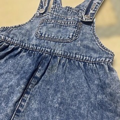 100　ワンピース デニム サロペットの画像