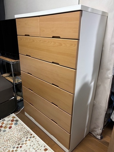 美品　6段タンス　訳あり