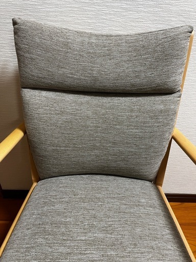 【美品】ニトリ Nコレクション 肘付きダイニングチェア