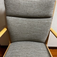 【美品】ニトリ Nコレクション 肘付きダイニングチェアの画像