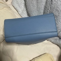 ショルダーバック　水色の画像