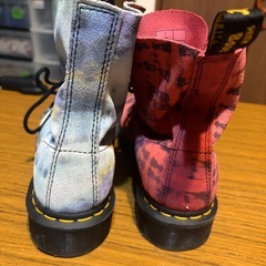 ドクターマーチン8ホールブーツ美品の画像