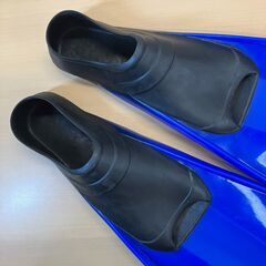Tabata シュノーケリング用フィン（足ひれ）Lサイズ（26～27cm）ブルーの画像