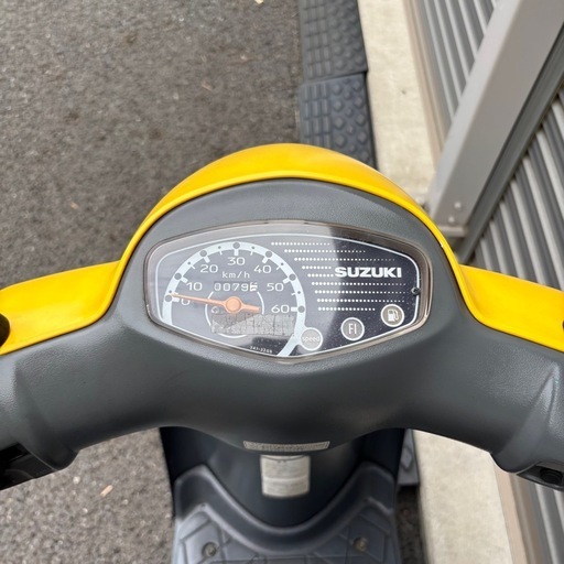 5487.お洒落可愛いレッツ4 FI バッテリー新品千葉県柏市即日配送、自走