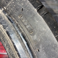 ybr250 純正リアホイールの画像