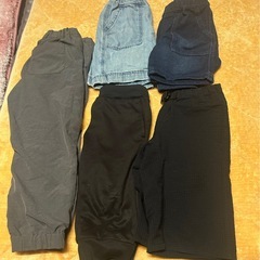 【ごめんなさい。現金のみです。】kidsパンツ5点セット【size110】の画像