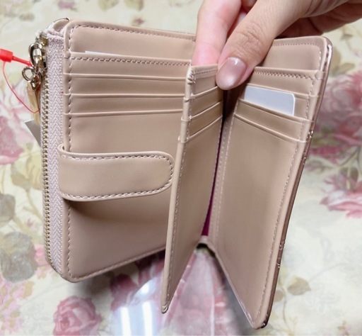 美品✨定価14,300円、PINKY＆DIANNE L字ファスナー二つ折り財布