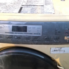 【乾燥機能付き】パナソニック ドラム式洗濯機 NA-VD100L（給排水ホース付き）の画像