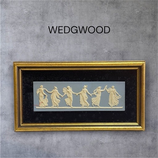 【希少】WEDGWOOD DANCING HOURS 1 英国製の陶板