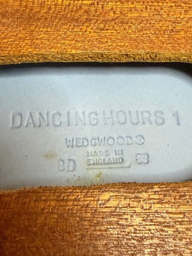 【希少】WEDGWOOD DANCING HOURS 1 英国製の陶板