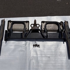 ランクルプラド95で使用　ヒッチメンバーの画像