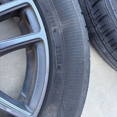 DUNLOP ENASAVE EC300 155/65/14 アルミホイールセットの画像