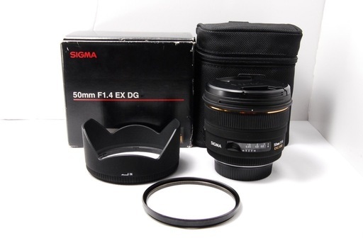 SIGMA 50mm F1.4 DG HSM 美品 大口径単焦点 Nikon