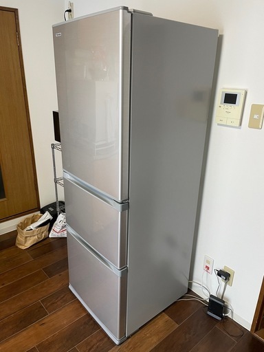 東芝冷蔵庫GR-K36S(S) 363L 2017年製 (tj) 矢賀のキッチン家電《冷蔵庫
