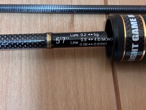 ゼスタ　XESTA BLACK STAR S57 ロッド