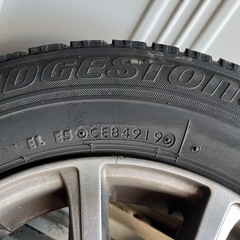 155/80/R13VRX2019年スタッドレスタイヤ４本
の画像