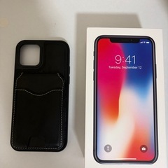 iPhone12 Pro本体➕カバー　充電器ケーブル　iPhone Xの箱付きの画像