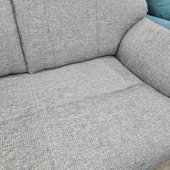 J4837【リユースのサカイ柏店】yamada　ヤマダ　二人掛けカウチソファ　クリーニング済　の画像