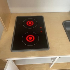 IKEA おままごとキッチン➕おままごとセット　の画像
