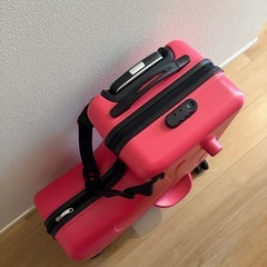 子供の乗れるキャリーケースの画像