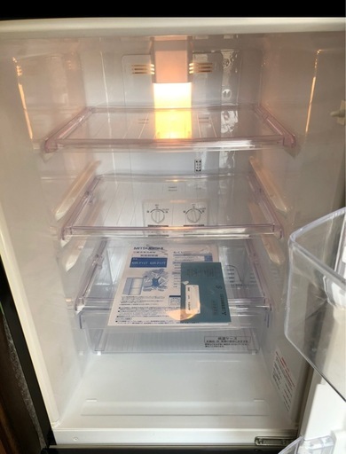 美品 中古★三菱 146L 冷蔵庫 【MR-P15T-B】 冷蔵庫・冷凍庫