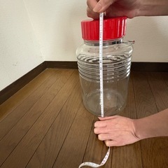 果実酒ビンの画像