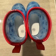 パウパトロール 子ども用 長靴 15cmの画像